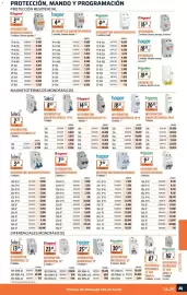 Catálogo Obramat Página 75: Hager interruptor magnetotermico 1p+n €18,85