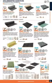 Catálogo Obramat Página 9: ChovA lámina sintética viscolam €11,56, Lamina acustica €3,85