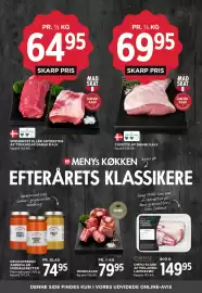 MENY tilbudsavis uge 41 Side 10: Simre Oksehaler €79,95, Spidsbryst eller grydesteg €64,95