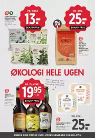 MENY tilbudsavis uge 41 Side 18: Grøn Balance ØKO Piskefløde €25,00, Ørbæk Økologisk Øl €19,95