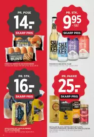MENY tilbudsavis uge 41 Side 22: Nordthy Brioche Fastfood Brød €14,00, Schulstad Det Gode Rugbrød eller Hvedebrød €16,00