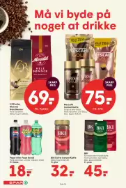 SPAR tilbudsavis uge 41 Side 15: Nescafé Instant Kaffe €75,00, Pepsi eller Faxe Kondi €18,00