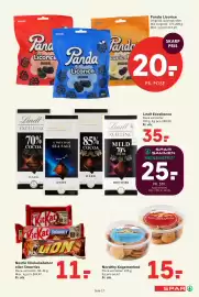 SPAR tilbudsavis uge 41 Side 19: Lindt Excellence €25,00, Nordthy Kagemarked €15,00