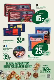 Min Købmand tilbudsavis uge 41 Side 7: First Price Laks i Skiver €25,00, Gestus Bacon i Skiver €15,00