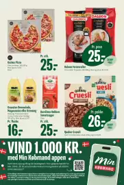 Min Købmand tilbudsavis uge 41 Side 9: Quaker Cruesli €26,00, Daloon Forårssruller €25,00