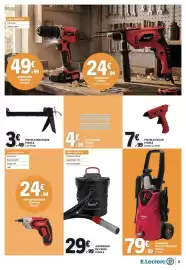 Folheto E.Leclerc Página 3: Lavadora de alta pressão itools €79,99, Aspirador de cinza itools €29,99