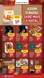 Folheto ALDI semana 42 Página 14: Seasons best torrão macio amêndoa €3,49, Broas de Milho €1,59