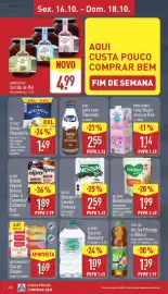 Folheto ALDI semana 42 Página 22: Nestlé Nestum Cereais Proteína €2,59, Ucal leite com chocolate €2,55