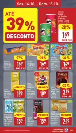 Folheto ALDI semana 42 Página 23: Trader Joe's sultanas €1,59, Gut bio Manteiga de Amendoim Biológica €2,49
