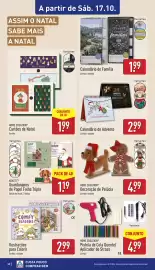 Folheto ALDI semana 42 Página 32: Home creation® decoração de pelúcia sortido; unidade €4,99