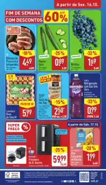 Folheto ALDI semana 42 Página 34: Trader Joe's Salsicha Hot Dog €2,50, Fanta refrigerante com gás uva zero €0,99