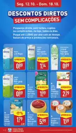 Folheto ALDI semana 42 Página 6: Gardunha/Seia Queijos Regionais €1,59, Terra nostra queijo flamengo em fatias €2,29