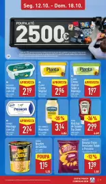 Folheto ALDI semana 42 Página 7: Planta Creme Vegetal €2,96, Cigala banzai noodle sabor galinha €1,15