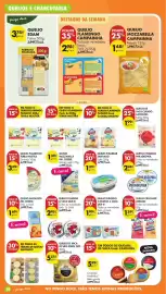 Folheto Pingo Doce semana 41 Página 10: Campainha - queijo mozzarella €1,48, Castelões - queijo de vaca curado €1,99