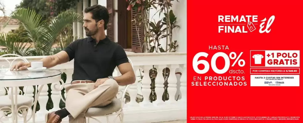Tiendas Él (válido hasta 19-10)