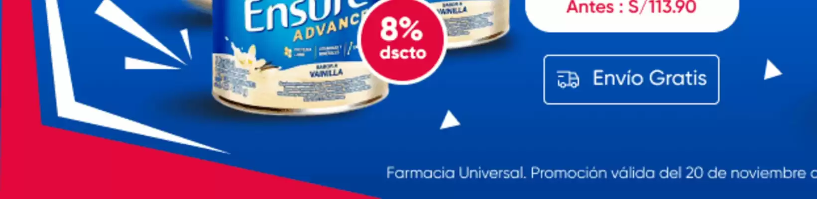 Farmacia Universal (válido hasta 22-10)