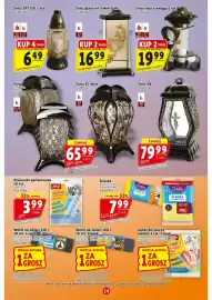 Prim Market gazetka tydzień 41 Strona 14: Znicz glass art 3 mini ECOLUX €16,99, Znicz ZPT 31U ECOLUX €6,49
