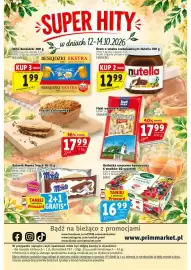 Prim Market gazetka tydzień 41 Strona 16: Krem o smaku czekoladowym Nutella €12,99, Flaki wołowe krojone SMAKMAK €17,99