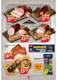 Prim Market gazetka tydzień 41 Strona 3: Kiełbasa zaściańska Pelikan €43,99, Szyinka wędzona Pelikan €29,99