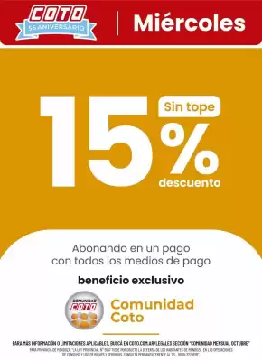 Coto (válido hasta 31-10)