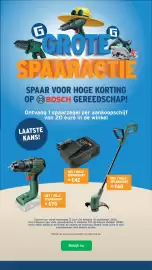 GAMMA folder Pagina 14: Bosch acculader €42,00