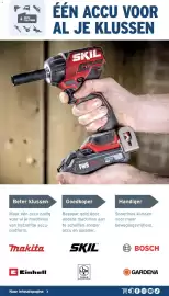 GAMMA folder Pagina 5: ACCU PLATFORM ÉÉN ACCU VOOR AL JE KLUSSEN SKIL TH 20 PWR CORE 20 LITHIUM KEEPCOOL Beter klussen Maar