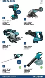 GAMMA folder Pagina 7: = MAKITA ACCU Thakita > Makita 18V LXT schroefboor- machine DDF490WVE Lite Makita & EXT Thakita Incl