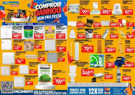 Rede Construir (válido até 31-10)