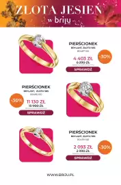 Briju gazetka Strona 2: Pierścionek brylant złoto 585 B0487-100 Briju €4.403,00
