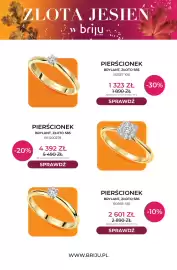 Briju gazetka Strona 3: Pierścionek brylant złoto 585 B0557-100 Briju €1.323,00