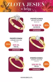 Briju gazetka Strona 5: Pierścionek cyrkonia złoto 333 P0411-101 Briju €833,00