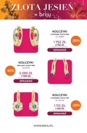 Briju gazetka Strona 7: Kolczyki cyrkonie złoto 585 KL-003593 Briju €1.752,00