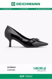 Deichmann gazetka tydzień 41 Strona 11: Czółenka Catwalk €149,99
