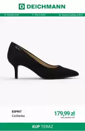 Deichmann gazetka tydzień 41 Strona 12: Czółenka Esprit €179,99