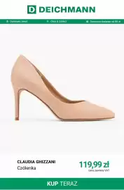 Deichmann gazetka tydzień 41 Strona 3: Czółenka Claudia Ghizzani €119,99