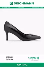 Deichmann gazetka tydzień 41 Strona 6: Czółenka Catwalk €139,99