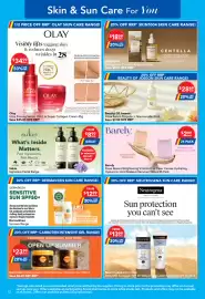 Amcal Pharmacies catalogue Page 12: Olay Ultra Firming Serum €34,99, Olay Super Collagen Cream €34,99