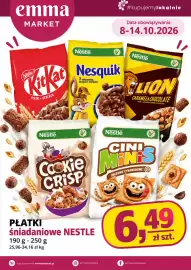 EMMA market gazetka | Market Strona 1: Płatki śniadaniowe Nestle KitKat €6,49