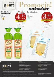 Market Point gazetka Strona 12: Chleb tostowy pełnoziarnisty Dan Cake €4,49, Ser morski w plastrach MSM Mońki €3,99