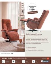 INHOUSE folder Pagina 8: Lunara Relaxfauteuil Lunara €1.499,00