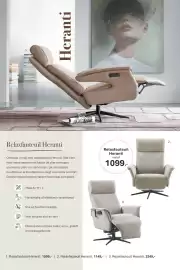 INHOUSE folder Pagina 2: Relaxfauteuil Heranti €1.099,00