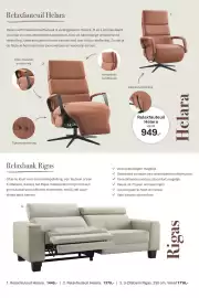 INHOUSE folder Pagina 7: 3-Zitsbank Rigas. €1.718,00, Relaxfauteuil Helara €1.449,00