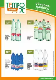 TEMPO leták | Market/Tuty Strana 12: Ondrášovka vybrané druhy €14,99, Korunní ochucená minerální voda €16,99