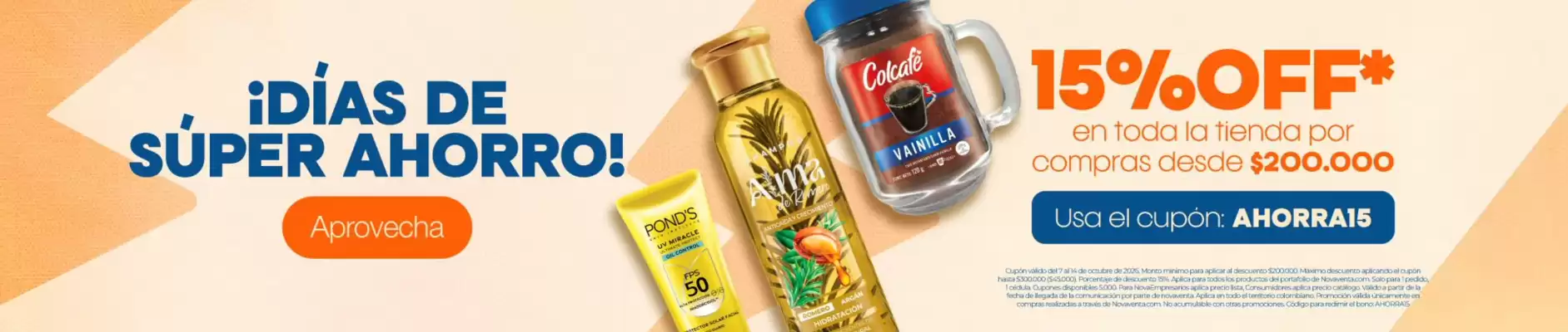 Nova Venta (válido hasta 14-10)