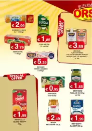 Volantino Orsini Market Pagina 4: Riso Scotti Basmati €1,99, Iposea melanzane €2,49