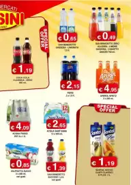 Volantino Orsini Market Pagina 5: Valfrutta succo mela €0,85, San Benedetto Zero €0,49