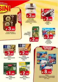 Volantino Orsini Market Pagina 9: Findus minestrone tradizionale €2,99, Findus crocchette le classiche €3,25