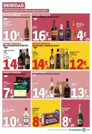 Folheto E.Leclerc semana 41 Página 21: Espumante reserva murganheira €10,79, Gin dry london gibson's €10,99