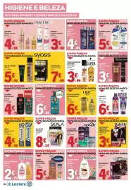 Folheto E.Leclerc semana 41 Página 24: Champô 3 em 1 active clean linic €4,94, Got2b pó volume powder full €4,94