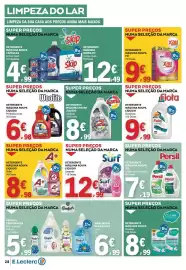 Folheto E.Leclerc semana 41 Página 28: Detergente máquina roupa líquido tradição gama €8,99